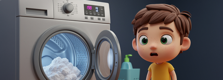 Почему порошок остается в лотке стиральной машины 🧺 7 причин и способы решения | Советы мастера ReWasher фото 1