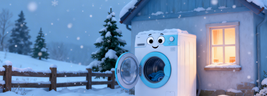 Можно ли оставлять стиральную машину на даче зимой ❄️ Советы СЦ ReWasher фото 1