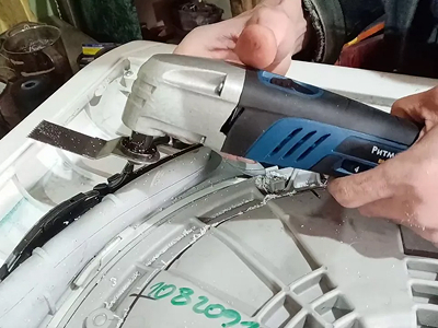 Установка новых амортизаторов в стиральной машине Bosch